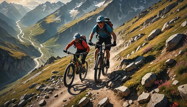 Les meilleurs itinéraires VTT à Tignes